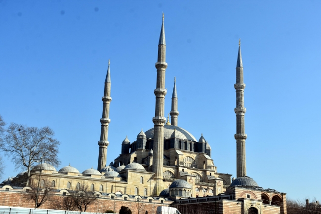 Selimiye Camisi bakıma alındı